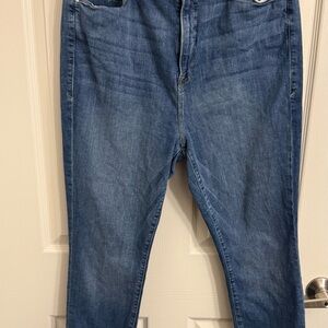 Good American Good Crop Blue Women’s Jeans